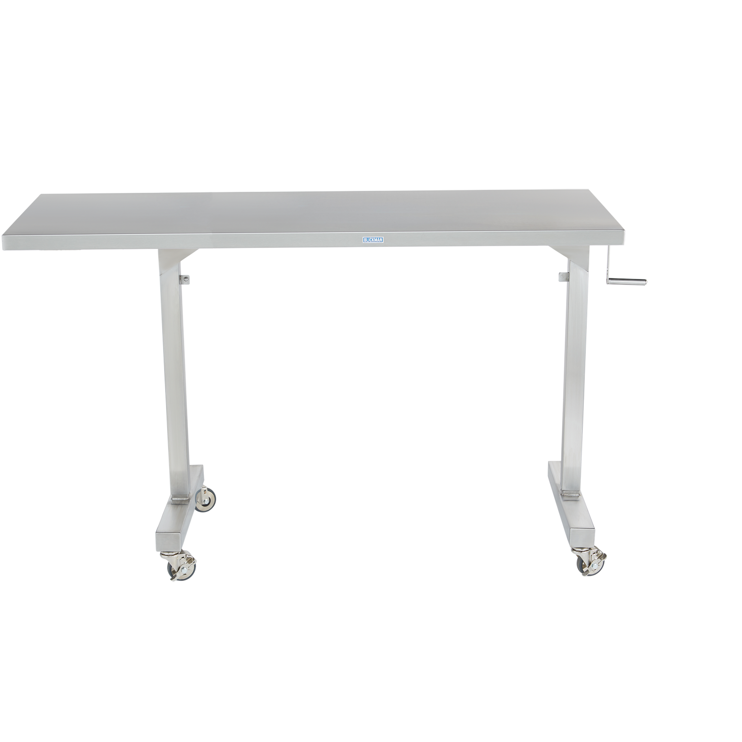 7895SS-O CRT Ergonomic, Manually Height-Adjusted Stainless Steel